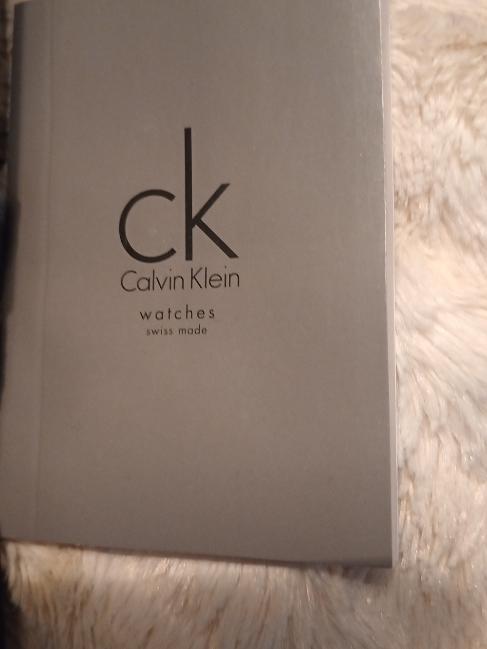 Calvin Klein ck Watch Box - Gray